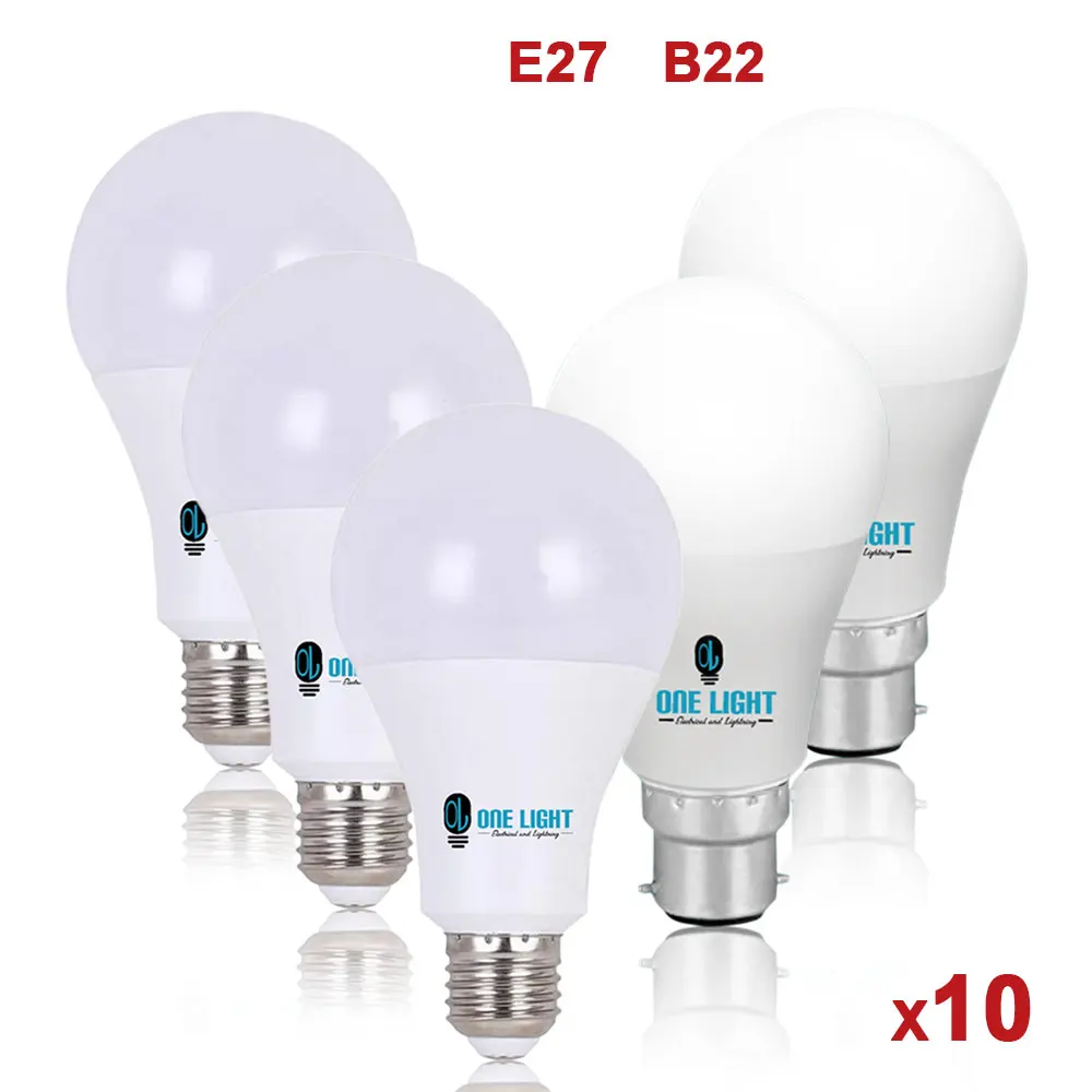 

10pcs E27 B22 LED Bulb Lamps for Home 7W Energy Saving Led Light Bulbs 7 Watt AC 220V 230V Bombilla Spotlight Cold/Warm White