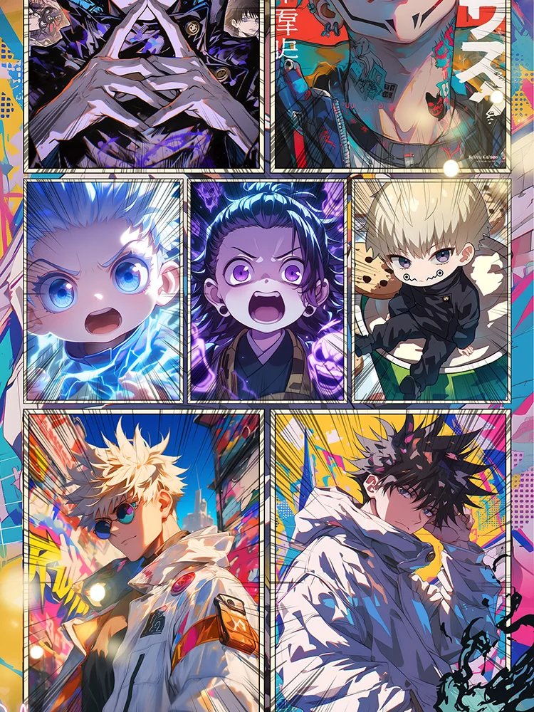 Новейшая коробка Jujutsu Kaisen B5 размер волны 5 JJK Booster Box Gojo Satoru Nanami Sukuna хобби