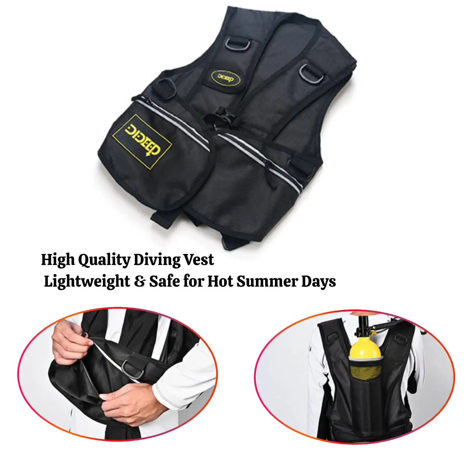Жилет для подводного плавания DIDEEP X5000 Pro 2L