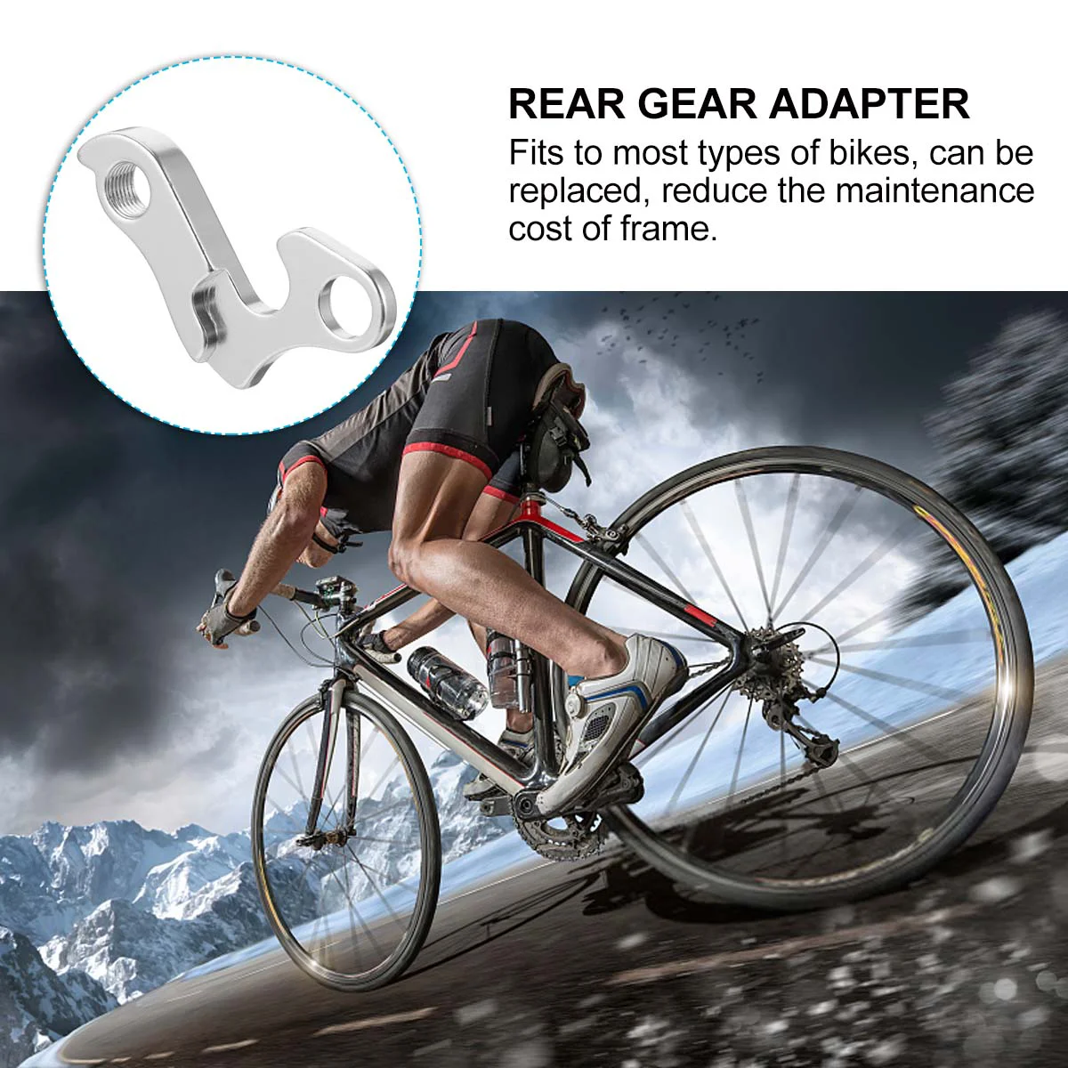 

1 Pc Bike Tail Hook Rear Gear Mech Derailleur Hanger Bike Back Derailleur Mtb Derailleur Hanger Road Bike Derailleur Hanger