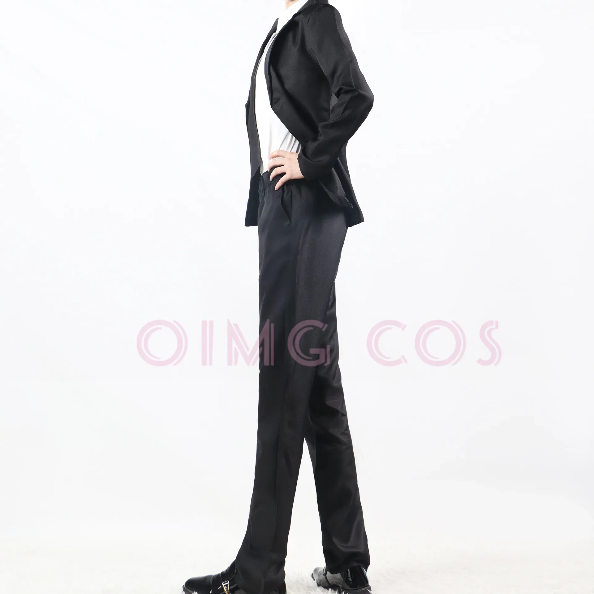 Бензопила человек демон Hunter костюмы для косплея рубашка галстук короткий парик