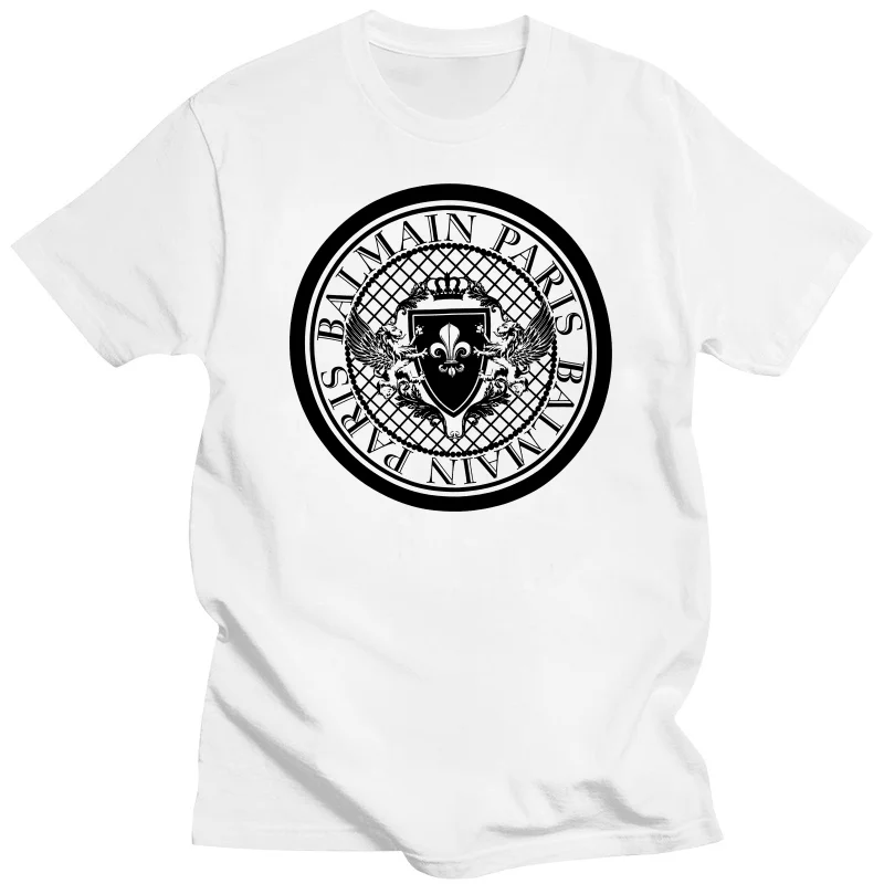 

Хлопковая Повседневная футболка с коротким рукавом и принтом монет для мужчин и женщин