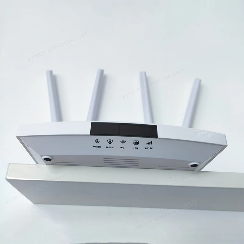 

4G router SIM card WiFi 4G CPE Hotspot antenna 32 users RJ45 WAN LAN LTE 4G modem dongle