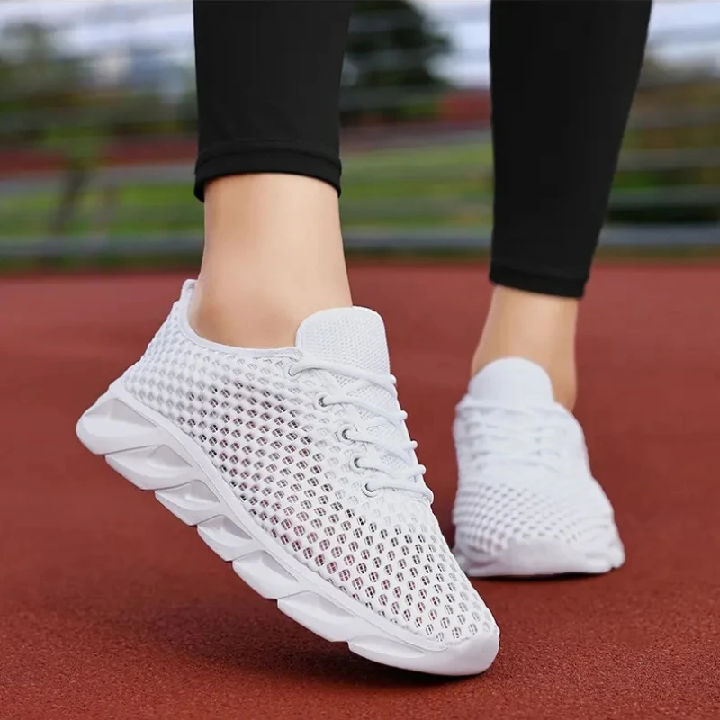 

2023 New Mesh Women Flat Shoes Lightweight Women Sneakers Breathable Ladies Casual Shoes Chaussure Femme Calzado Mujer Plus
