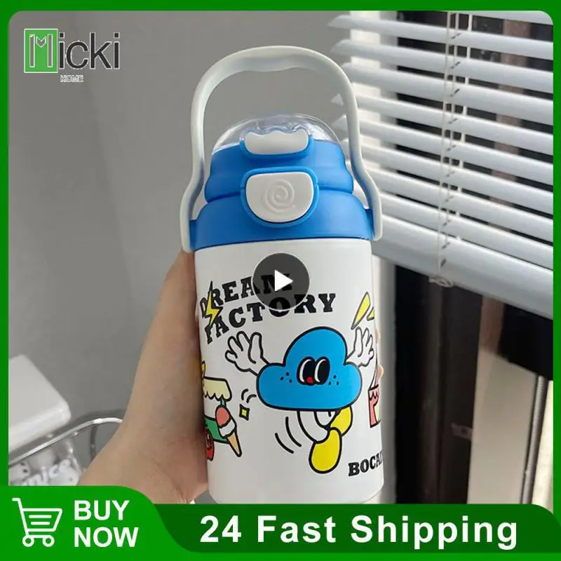 Cup Cute Pink Girls Mug Leakproof