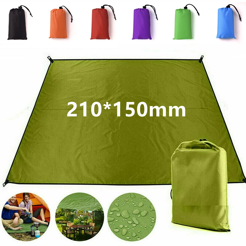 

Sun Shelter Picnic Awning Cover Waterproof Tent Tarp Rain Sun Shelter Hammocks Shelter Camping Hiking Accessories