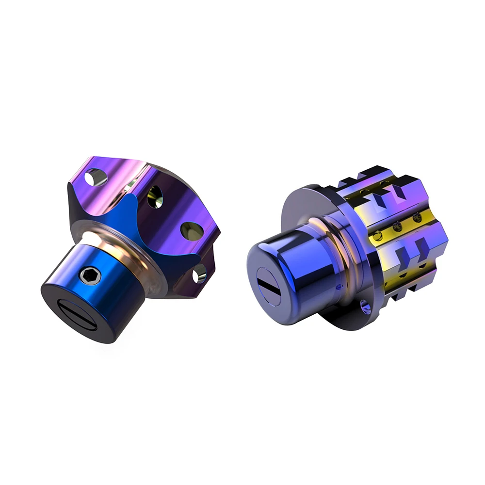 

Universal Accessories For Motorcycles CNC Key Bit Hexagon Burnt Titanium Key Head 125 Tip Key Motorcycle Key Head Refit Goods