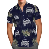 summer shirts flower car 3d all over printed hawaiian shirt mens for womens harajuku casual shirt unisex