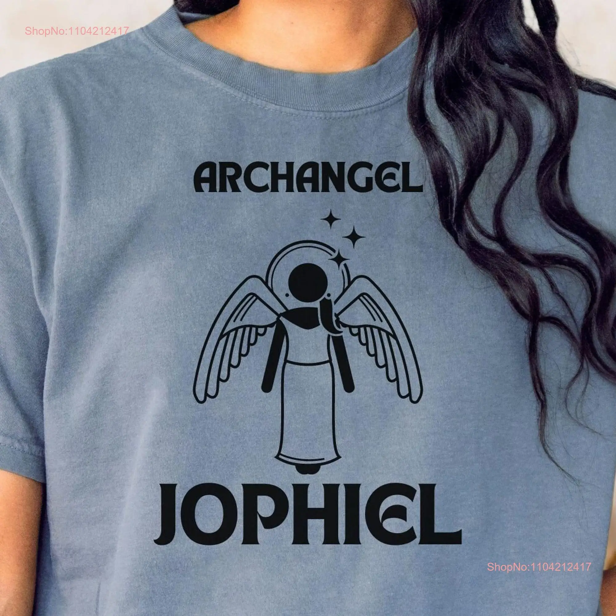 Archangel Jophiel T Shirt Archangels Arch Angels Sacred Geometry Spiritual Angel long or short sleeves