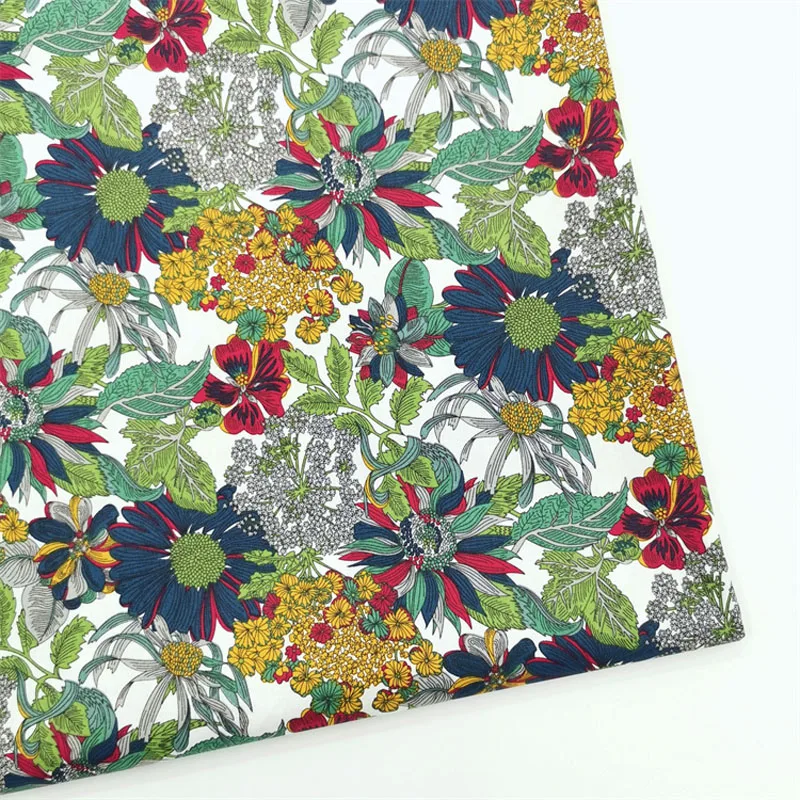 160 см ширина Изящные зеленые листья красочные цветы печатные 100% фотообои детское