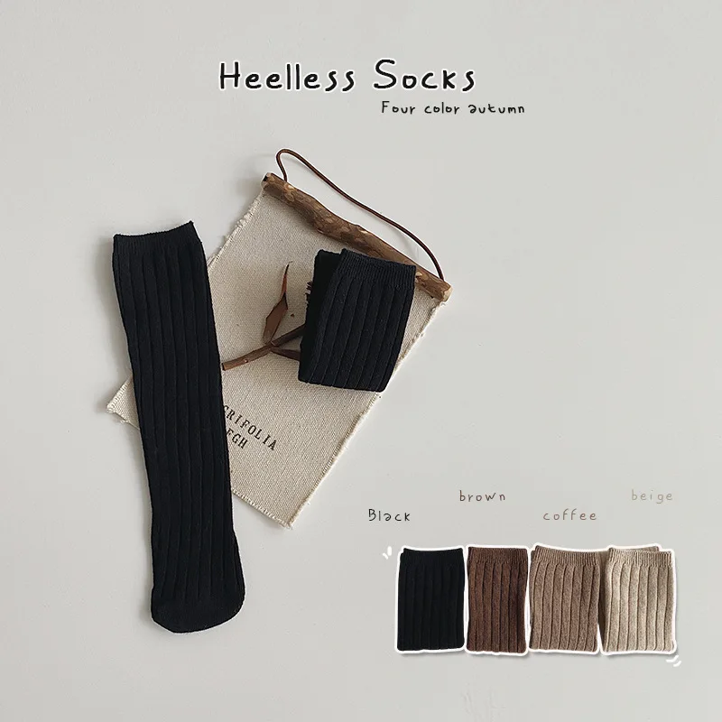 

Newborn Socks Baby Girl Knee High Long Sock Solid Color Ruffle Kids Socks Toddler Girls Cotton Long Tube Children's School Socks