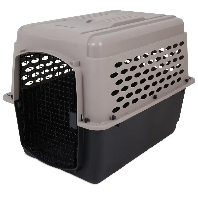 

® Vari Kennel Taupe/Black Color 36in 50-70 Lbs