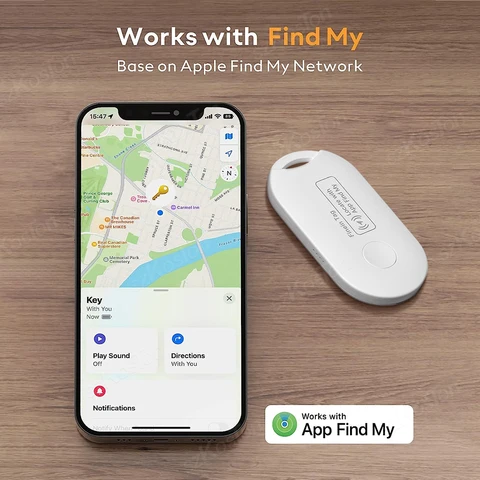 Мини GPS-трекер для Apple Find My APP Smart Tag Bluetooth-совместимое устройство отслеживания поиска для IOS система ключей кошелек сумки