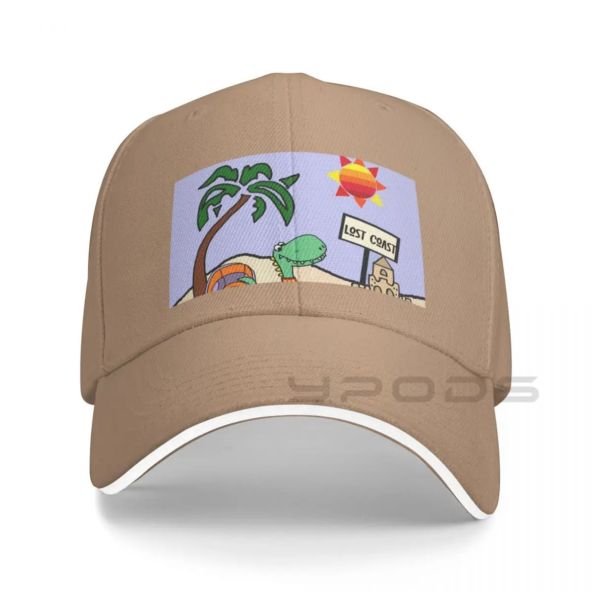 Новинка 2023, бейсболка Delphi Freeman LOST COAST * Song Art *, бейсболка, кепки для мужчин и женщин