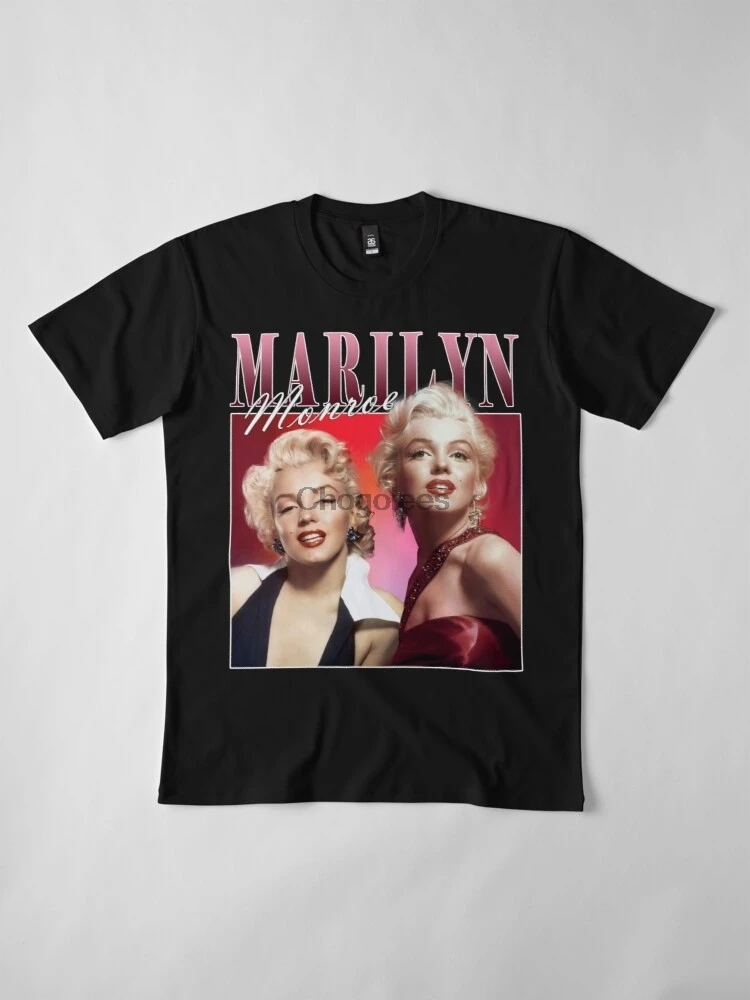 Marilyn Monroe Tribute Высококачественная футболка ботинки рубашка rapper |