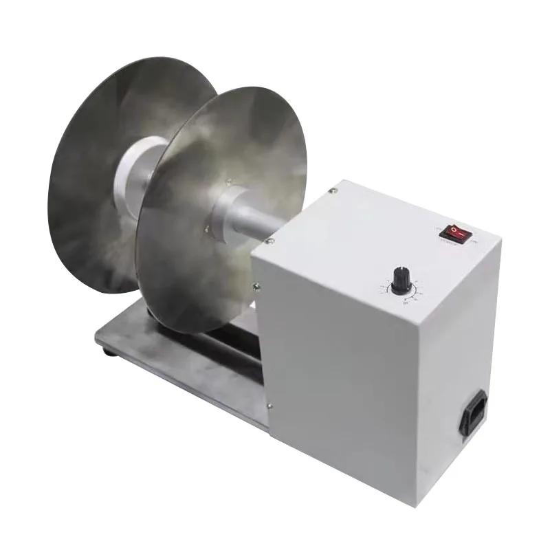 

Easy to use smooth winding label rewinder automatic label sticker rewinder
