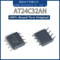10pcslot new original at24c32an at24c32 at24c 24c32an ic mcu flash sop 8 chip