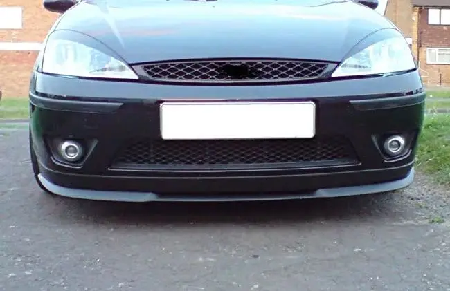 

For Ford Fiesta Mk6 Front Lip Universal Spoiler Lip Bumper 3 Piece Free Fast Shipping Designed Full Harmony Body Kit Design