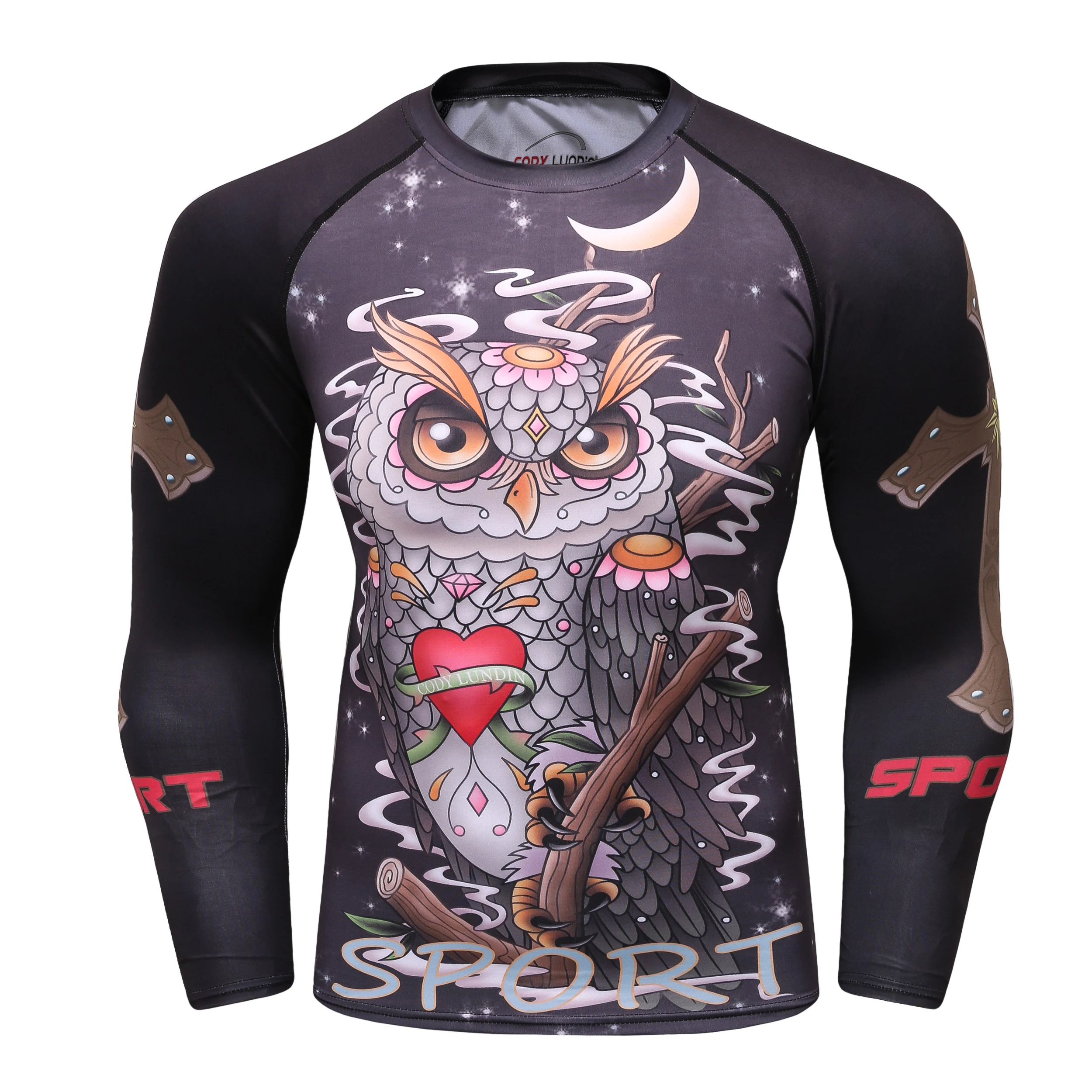 Новинка Высококачественная Мужская дышащая спортивная одежда футболки с