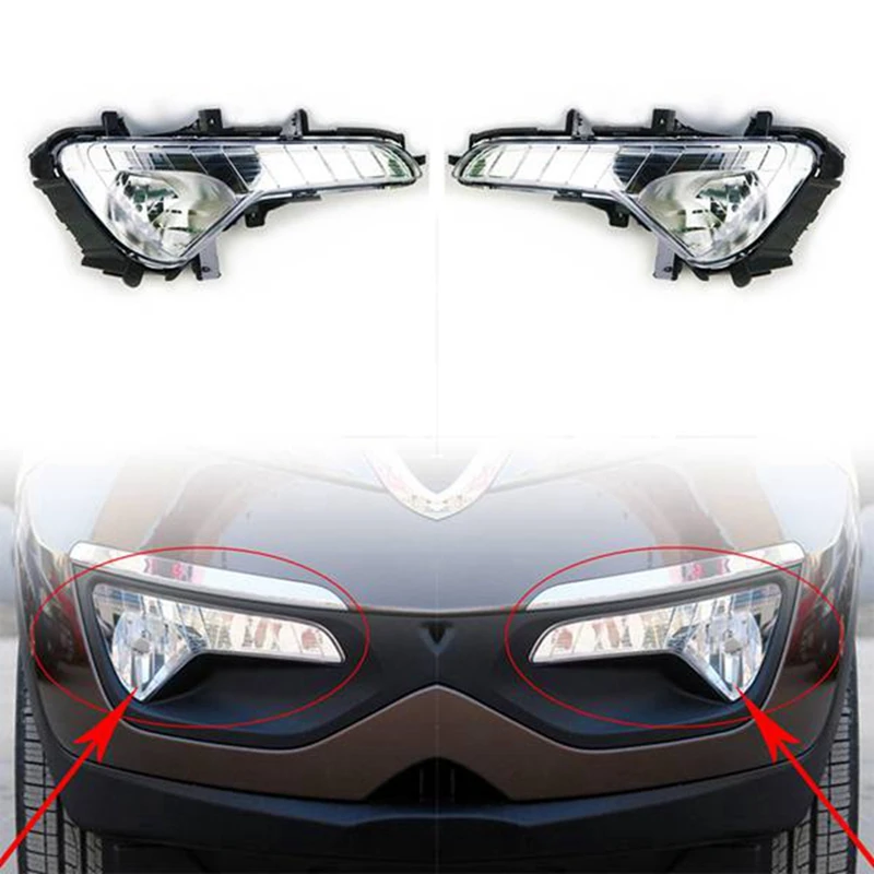 

Противотуманные фары в сборе для переднего бампера автомобиля, противотумансветильник, дневные ходовые огни для Kia Sportage R 2011 2012 2013