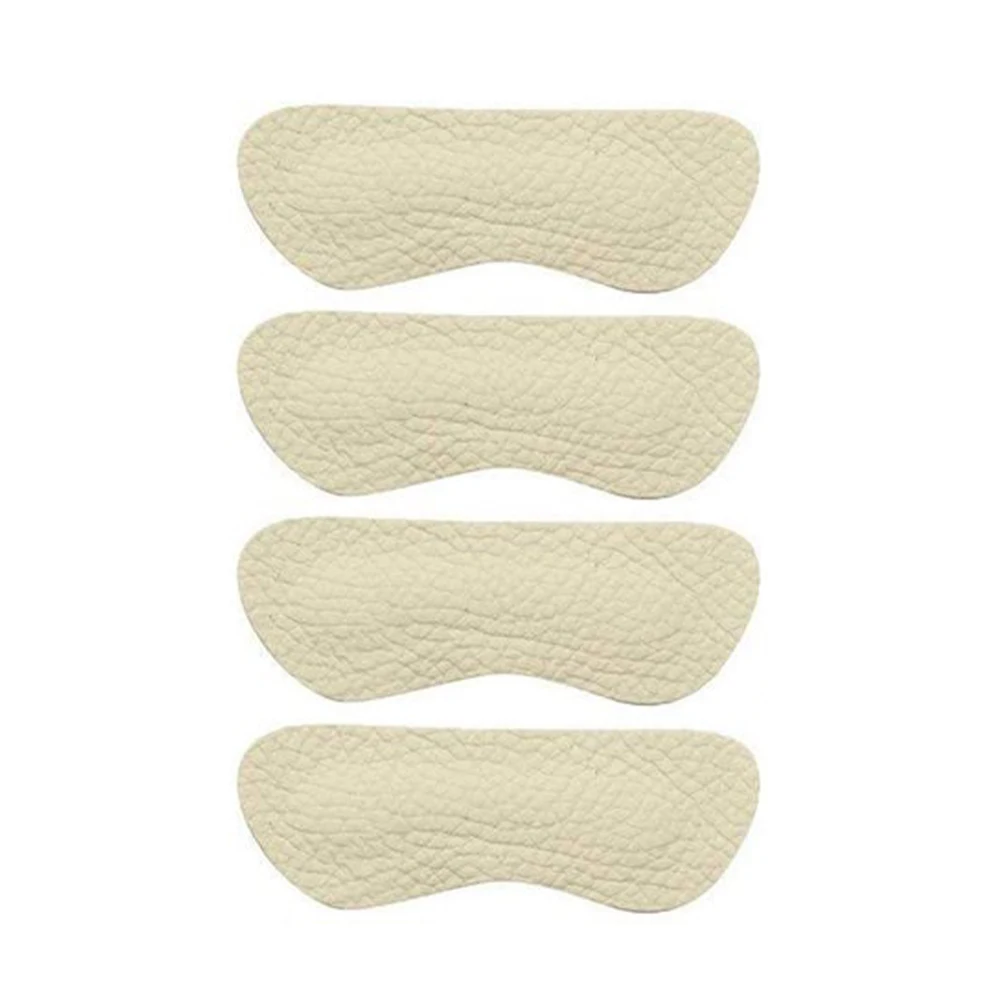 

2pairs Women Men Heel Cushion Insert Grip Pad For Shoes Solid Soft Liner Universal Self Adhesive Invisible Daily Walk Non Slip