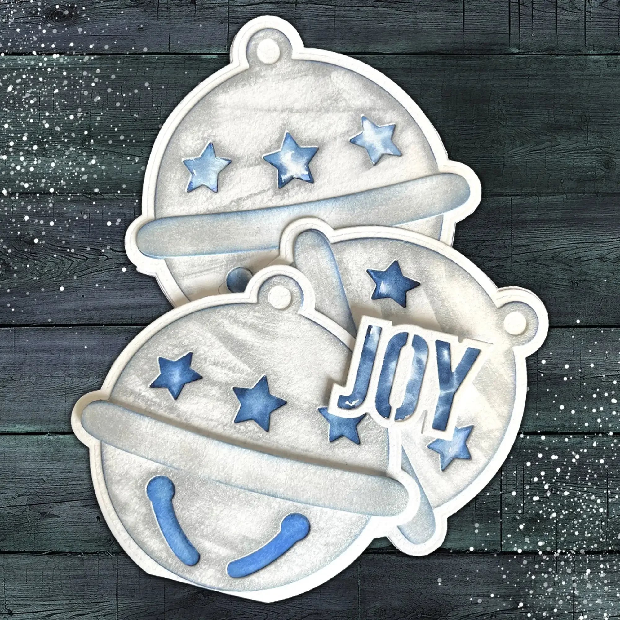 Merry Christmas Bells Blessings Tree Elk Forest Naughty or Nice Cuts Dies DIY Making Scrapbooking Cards Embossing Template