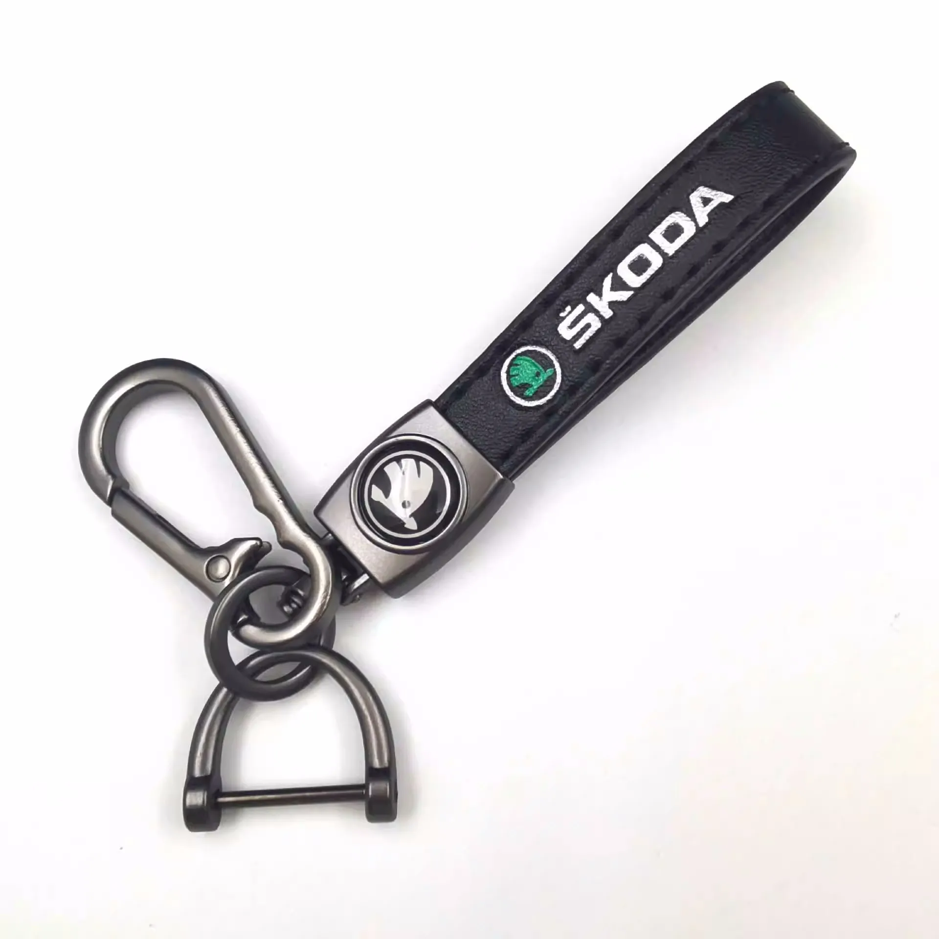 

Кожаный автомобильный Стайлинг брелок для Skoda fabia rapid yeti superb octavia 2 3 a5 a7 брелок для ключей авто брелок аксессуары