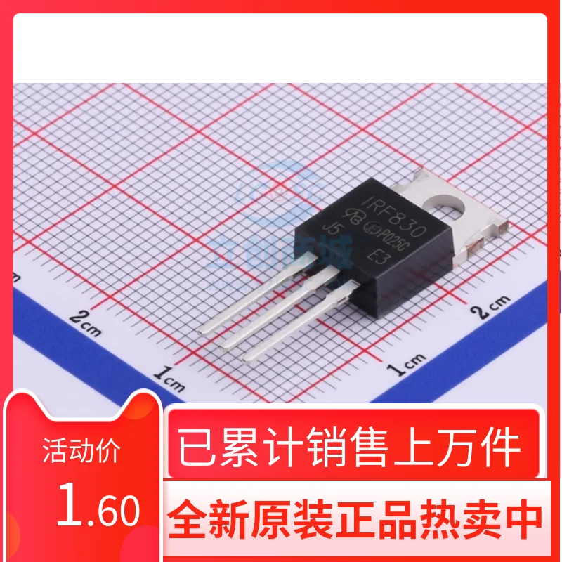 

New IRF830 F830 IRF830PBF Field-effect TransisTor MOS 500V4.5A Triode