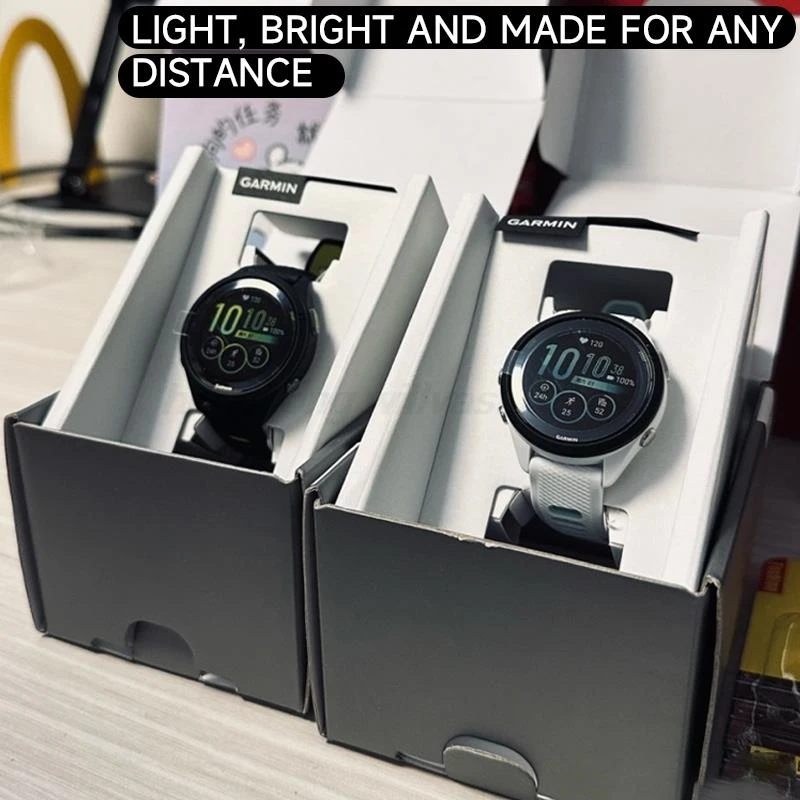 Фото Смарт-часы Garmin Forerunner 265 для бега с цветным AMOLED-дисплеем 1,3 дюйма, GPS, 13 днями автономной работы, мониторингом сна и фитнес-трекером №5
