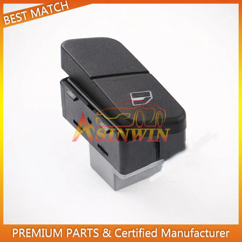 

1 пара левая и правая кнопка окна питания Swit-ch для VW Po-lo 9N FOX PARATI GOLF 6Q0959855 6Q0959856