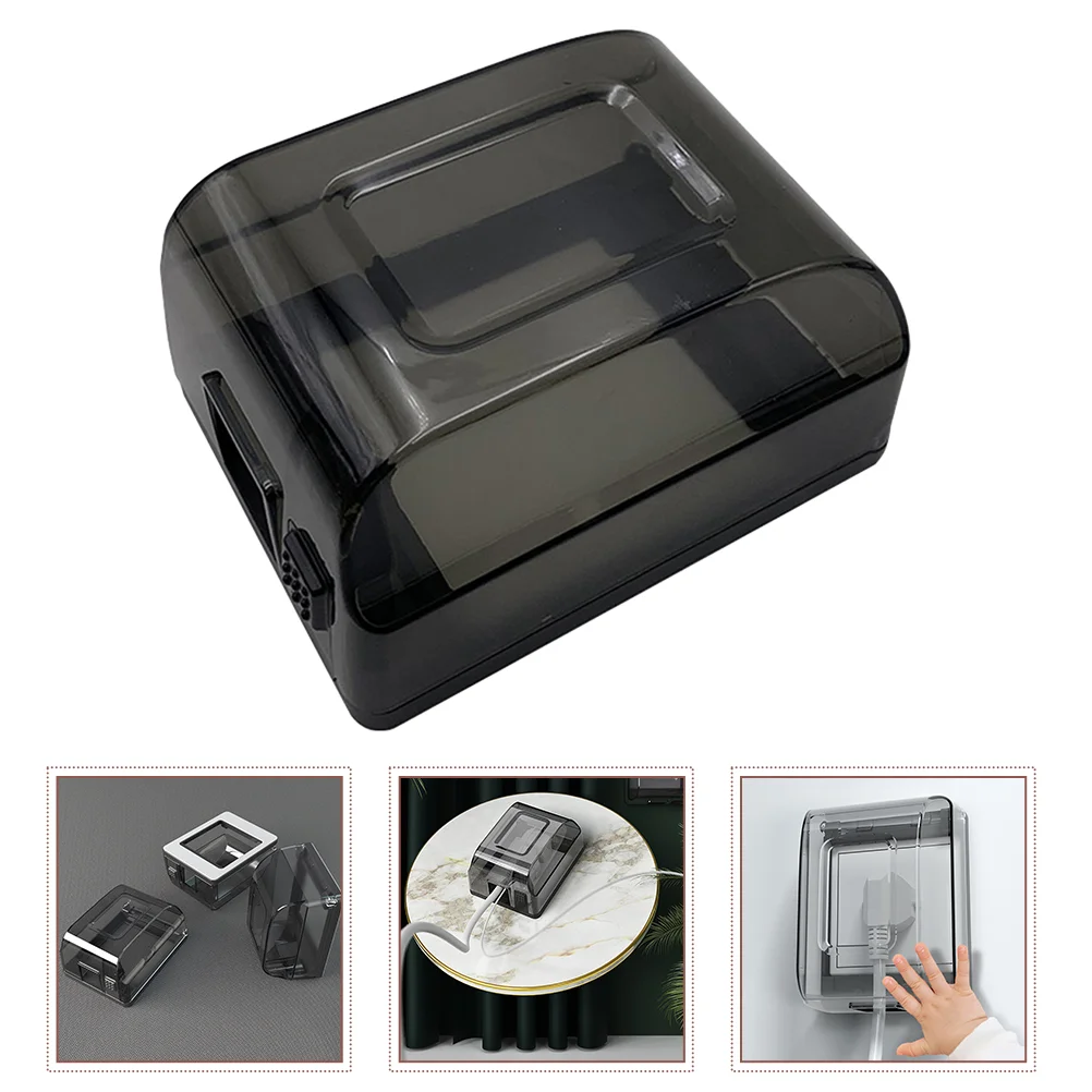 

Wall Socket Case Outlet Covers Electrical Socket Cover Gang Clear Cover Gang Clear Box Plug Covers Electrical Outlets