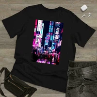 streets of tokyo vintage t shirt men fashion 2022 women t shirt short sleeve