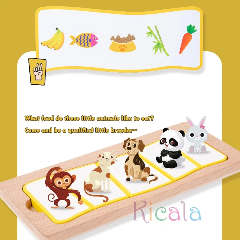 Деревянные игрушки Монтессори для детей