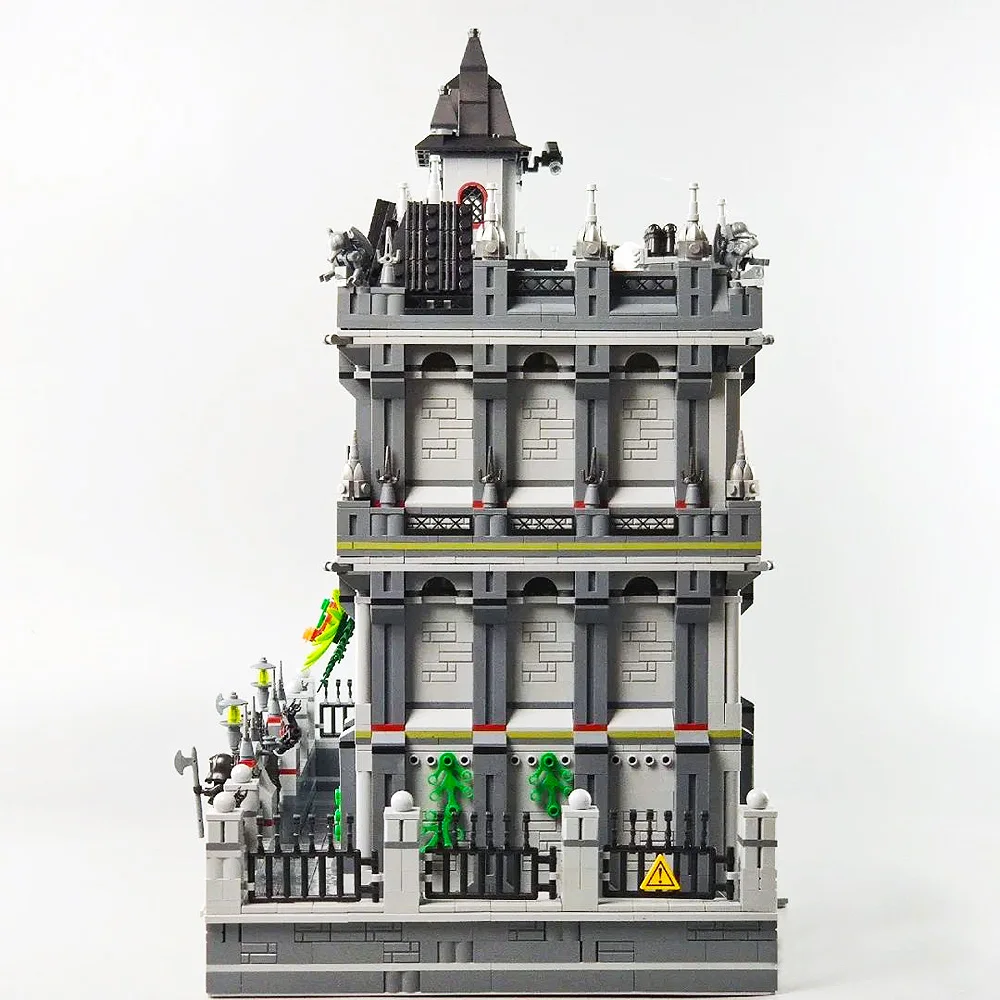 613002 креативный эксперт уличный вид люматическая больница Moc кирпич Модульные