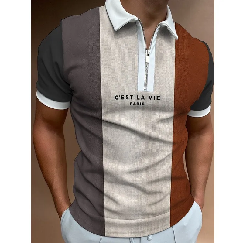 

2022 Men's Polo Shirt Men Solid Polo Shirts Brand Men Short-Sleeved Shirt Summer Shirt Man Clothing Asian Size M-3XL