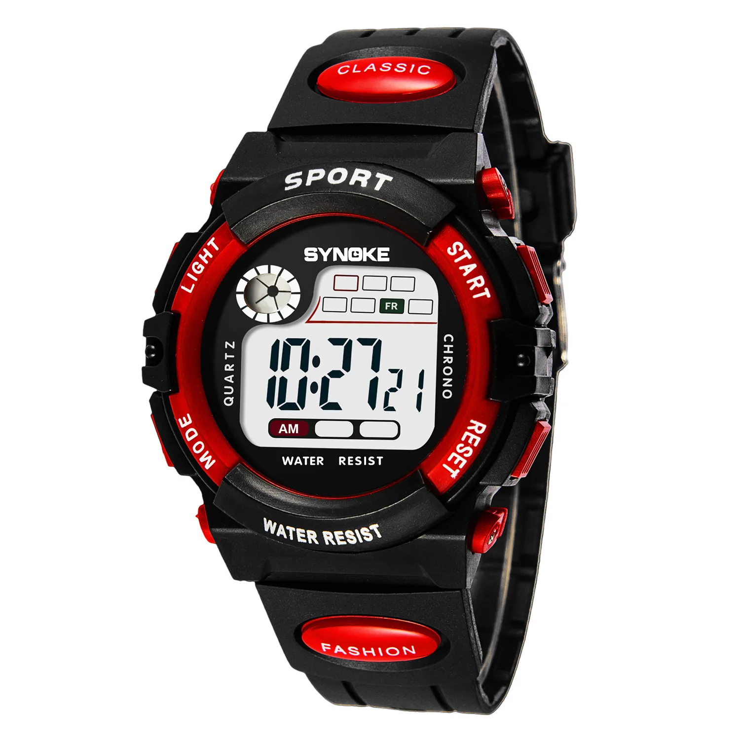 

Men Fashion Digital Watches Outdoor Sport Waterproof Wristwatch Belt Casual Quartz Business Accessories часы мужские наручные