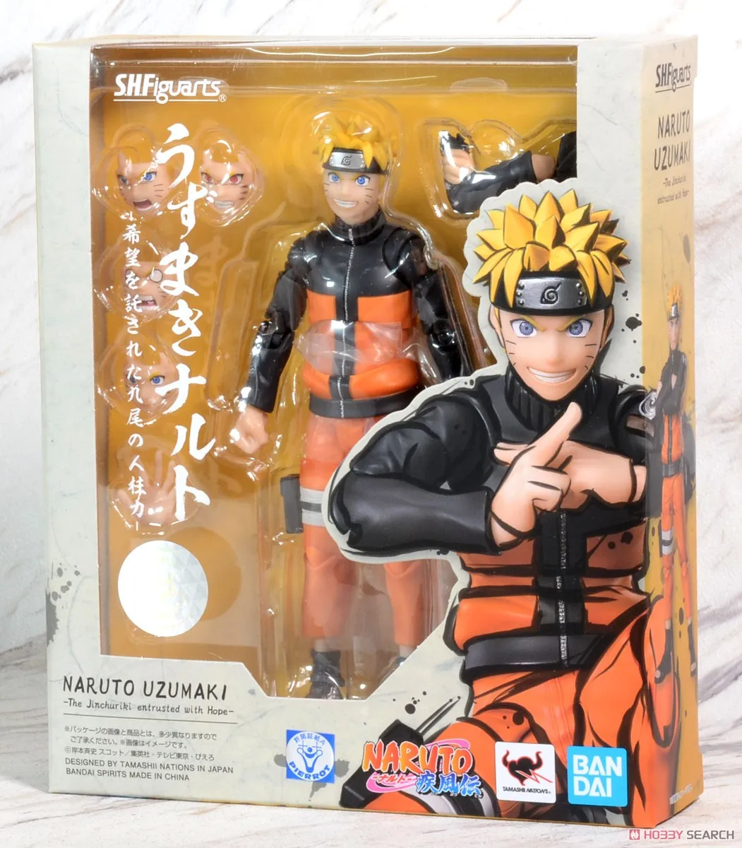 

Bandai SHF Naruto 2.0 Articulated Action Figure Model Boxed Figure Japanese Version In Stock Collect Ornament Christmas Doll Toy