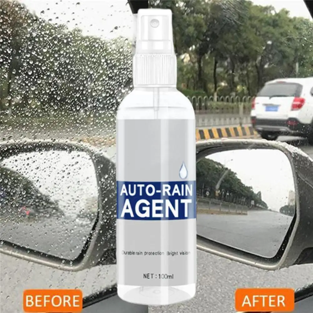 

100ml Rain Waterproof Coating Agent Hydrophobic Coating Liquid Glass Mirror Ceramic Car Plating Spray Crystal N4x8