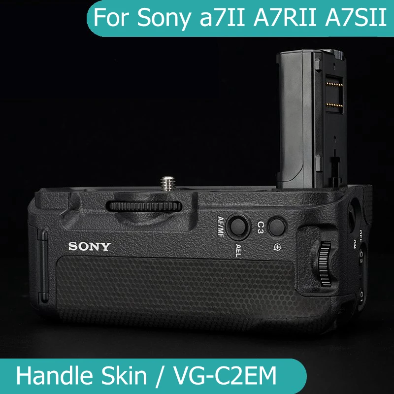 

VG-C2EM A7II A7RII A7SII наклейка с ручкой для камеры оболочка пленка наклейка для Sony A7M2 A7RM2 A7SM2 A7R2 A7S2 A7 A7R A7S II M2 2