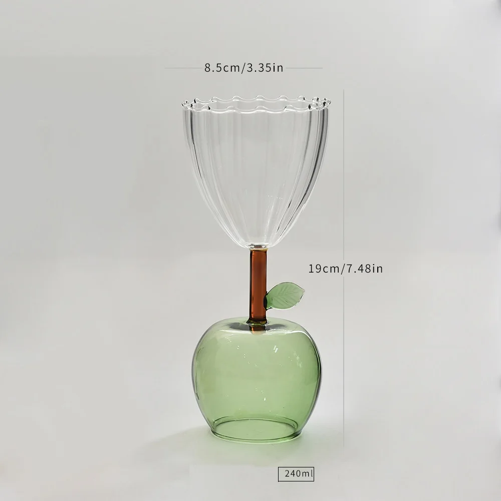 

Стеклянный бокал скандинавского дизайна 240 мл