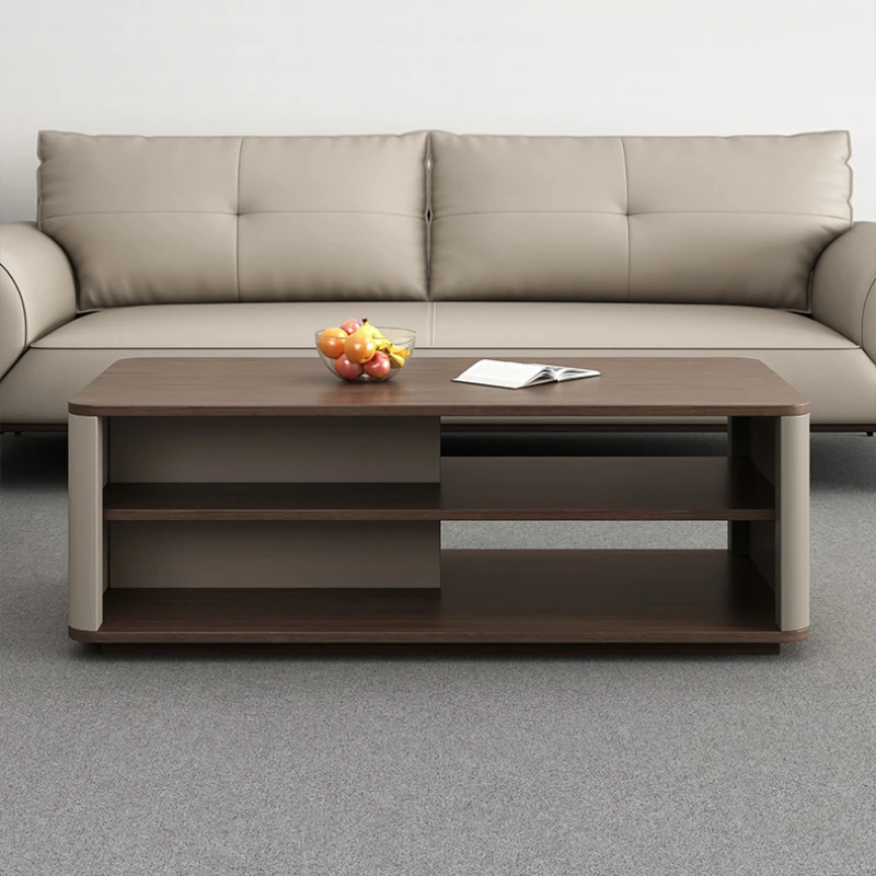 

Luxury Room Living Coffee Table Storage Antique Wooden Apartamento Floor Coffee Table Nordic Mesa Auxiliar Salon Furniture