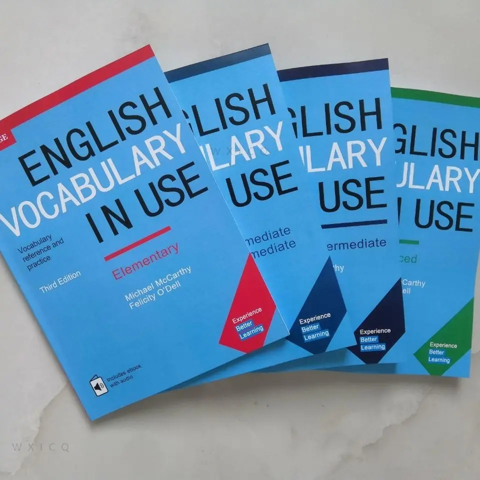4 Cambridge English vocabulary books Advanced English grammar reading books 3 Cambridge English grammar books enlarge