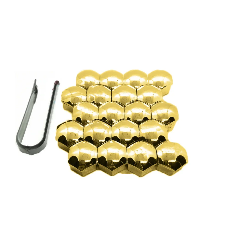 

20 pcs/set Car Wheel Nut Caps Protection Covers Caps Anti-Rust Auto Hub Screw Cover Car Tyre Nut Bolt Exterior Decoration 2022