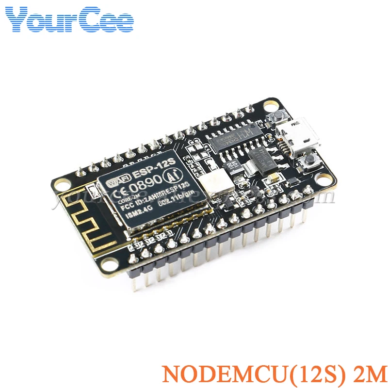 ESP8266 CH340C NodeMCU Lua WiFi IoT макетная плата модуль 2M ESP-12S WIFI беспроводной модуль для Arduino