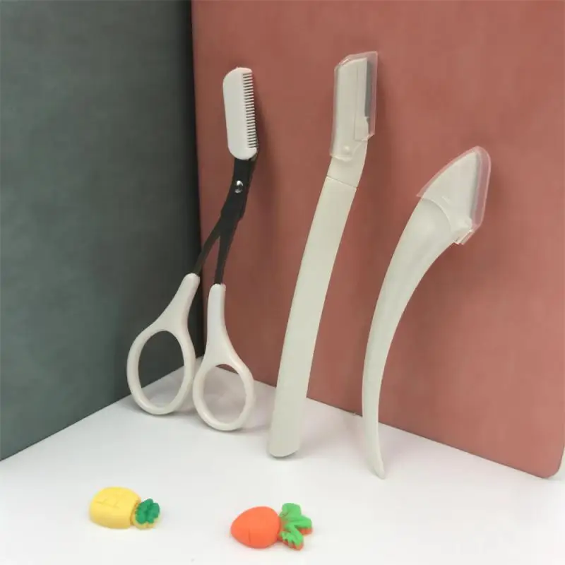 Eyebrow Scissors 5 Colors Shaping Perfect Eyebrows Convenient Design Professional Grooming Precise Trimming Beauty Tools