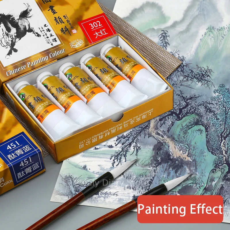 32 мл китайская краска рандомный набор рисование инструменты для художников