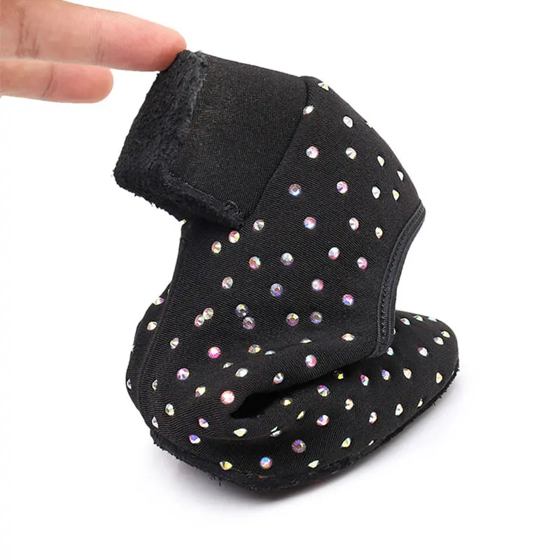 Rhinestone Women Latin Dance Shoes Jazz Salsa Dance Shoes Middle Heels Female Girls Tango Ballroom Shoes 3cm 5cm Adult Sneakers