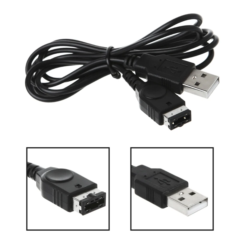 

1.2m USB Charger Lead Compatible with Gameboy GBA SP Charging Cable Cord for Game Boy Advance SP Cable Accessories