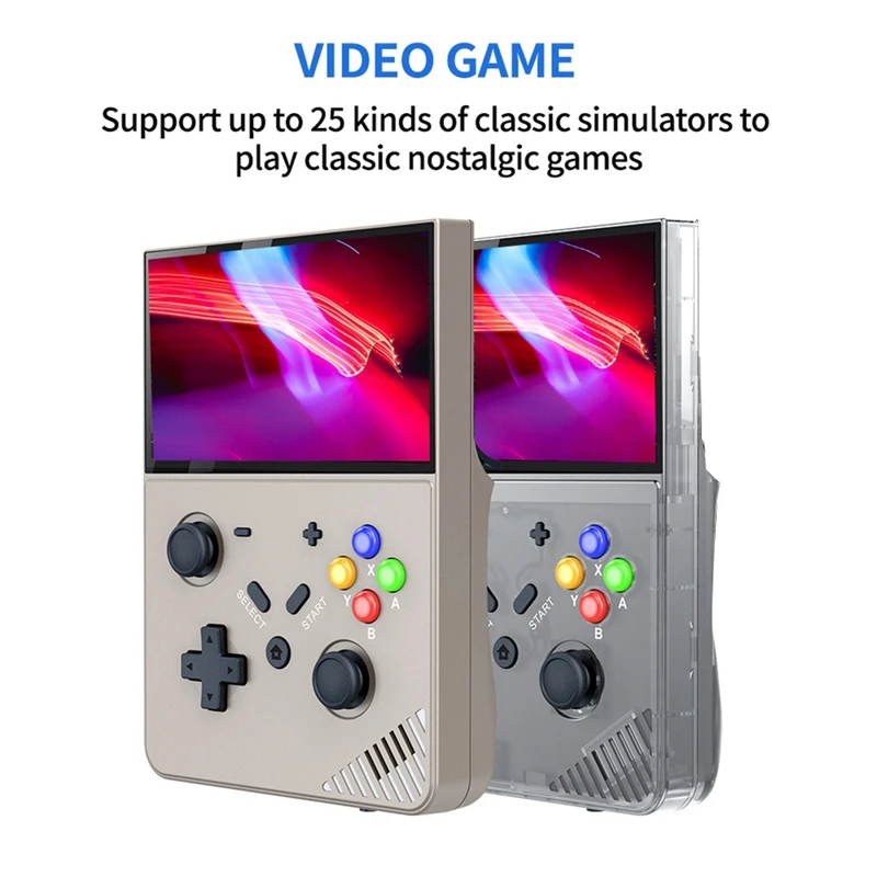 Портативная игровая консоль R43 PRO 128G 4 3 дюймов 3D Home M18 Ретро Linux Sys Для PSP PS1 N64 A