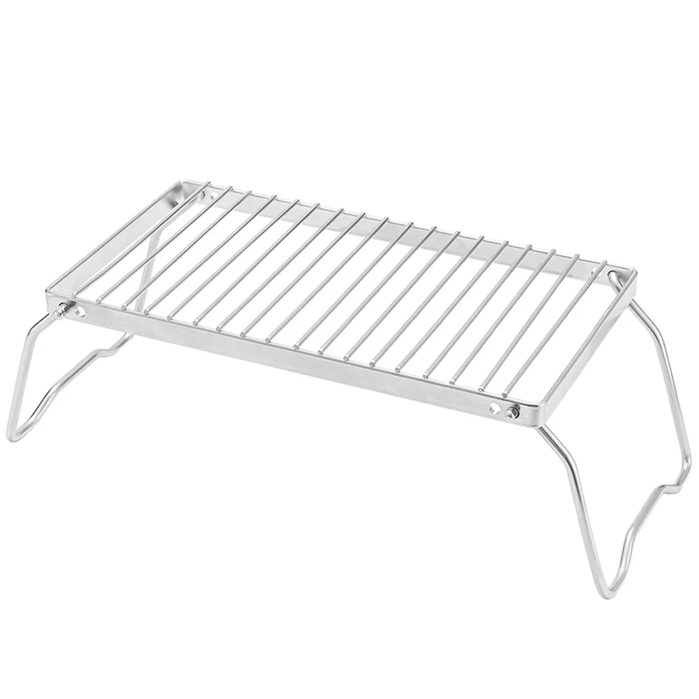 

Grill Barbecue Charcoal Rack Bbq Fire Camping Outdoor Grate Folding Tabletop Stove Portable Griddle Picnic Stand Grills Oven